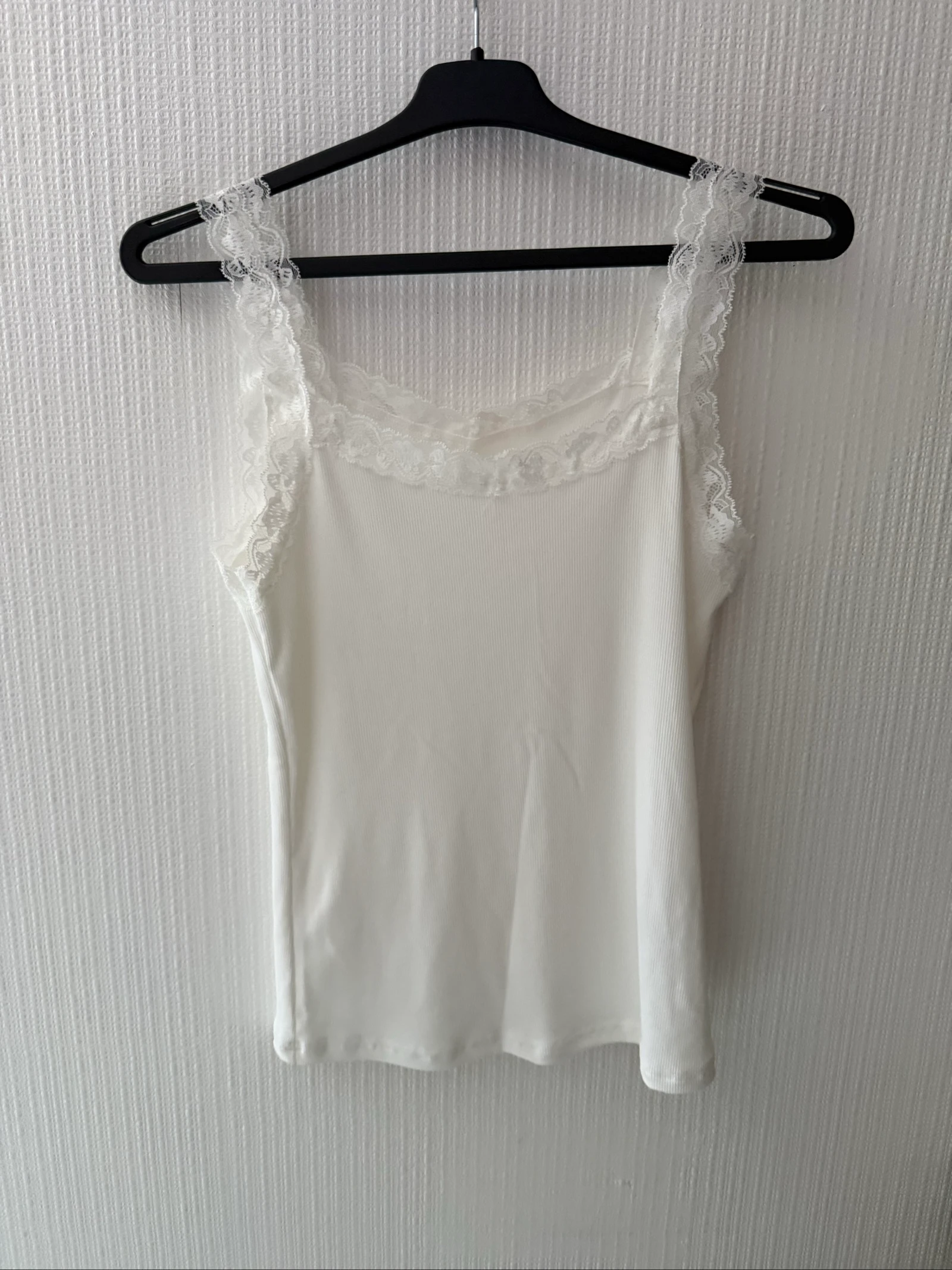Witte Kanttop – Maat S – Zeer goede staat – photo 4